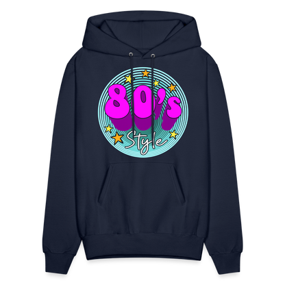 Back to the 80's - 80's Style - Hoodie - navy