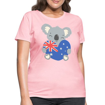 Australia Day - Koala Love Heart - pink