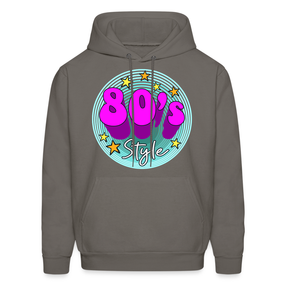 Back to the 80's - 80's Style - Hoodie - asphalt gray