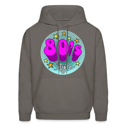 Back to the 80's - 80's Style - Hoodie - asphalt gray