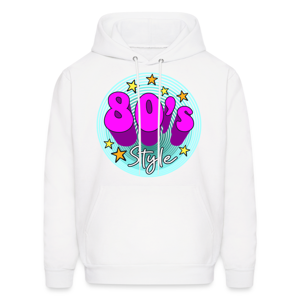 Back to the 80's - 80's Style - Hoodie - white