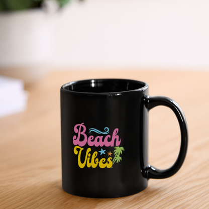 Summer Vibes - Beach Vibes Coffee Mug - black