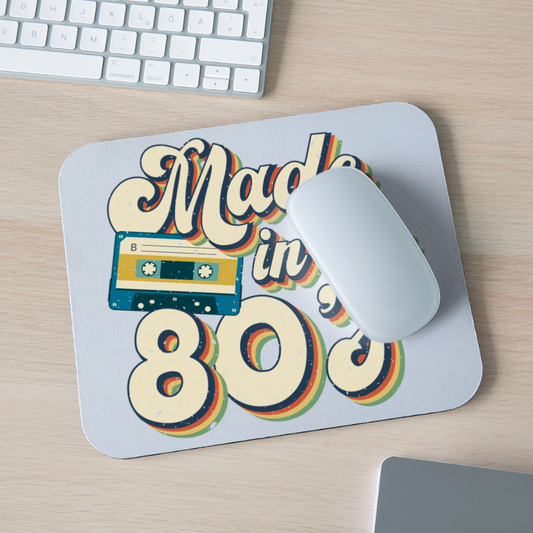 Back to the 80's - Made in the 80's - Mouse Pad - white