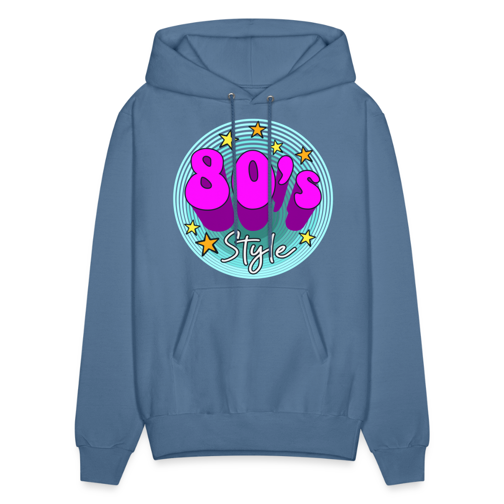 Back to the 80's - 80's Style - Hoodie - denim blue