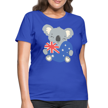 Australia Day - Koala Love Heart - royal blue