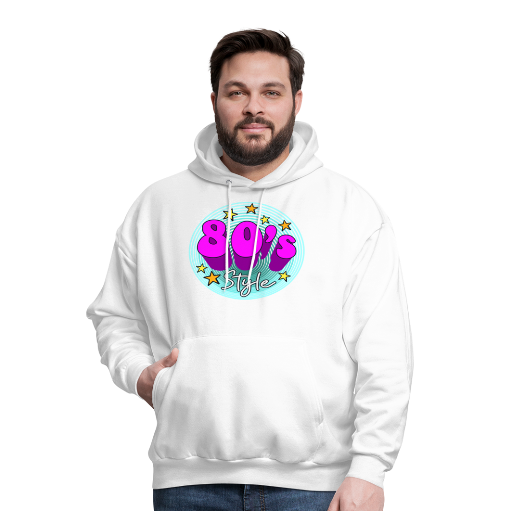 Back to the 80's - 80's Style - Hoodie - white