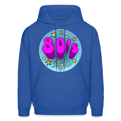 Back to the 80's - 80's Style - Hoodie - royal blue