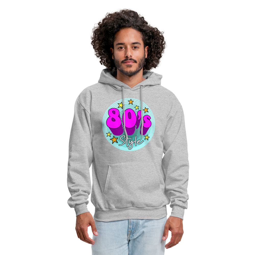 Back to the 80's - 80's Style - Hoodie - heather gray