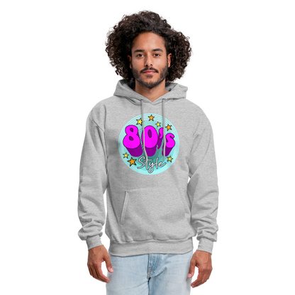 Back to the 80's - 80's Style - Hoodie - heather gray