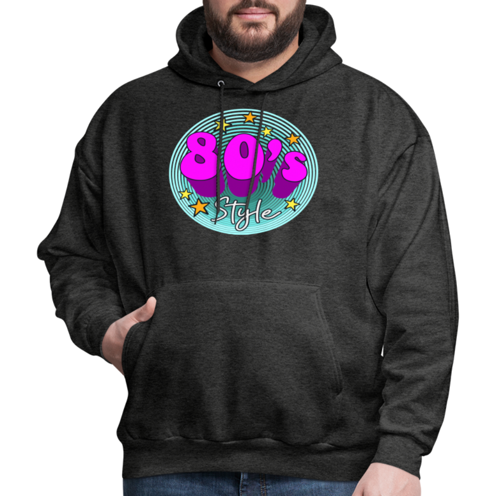 Back to the 80's - 80's Style - Hoodie - charcoal grey