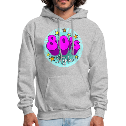 Back to the 80's - 80's Style - Hoodie - heather gray