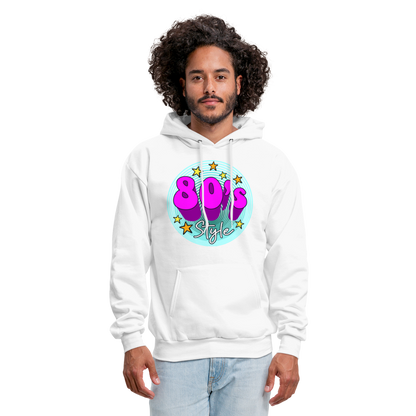 Back to the 80's - 80's Style - Hoodie - white