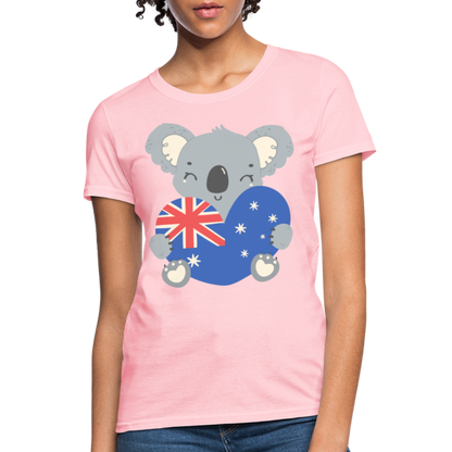 Australia Day - Koala Love Heart - pink