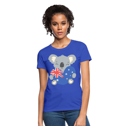 Australia Day - Koala Love Heart - royal blue