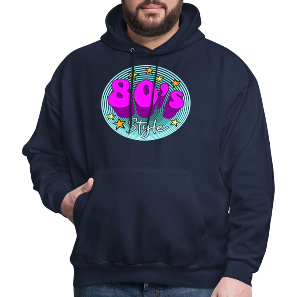 Back to the 80's - 80's Style - Hoodie - navy