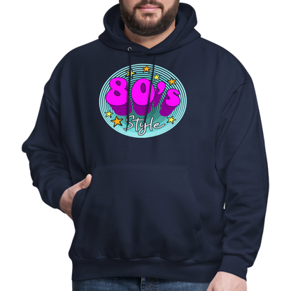 Back to the 80's - 80's Style - Hoodie - navy