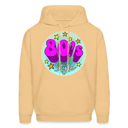 Back to the 80's - 80's Style - Hoodie - light gold 