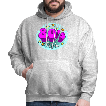 Back to the 80's - 80's Style - Hoodie - heather gray