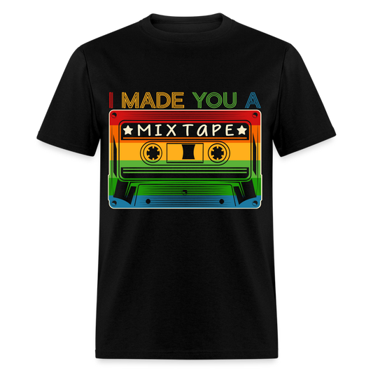 Back to the 80's - Mix Tape T-Shirt - black