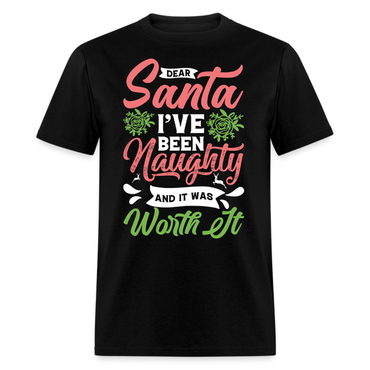 Christmas Holiday Collection - I've Been Naughty - it was Worth It! - black