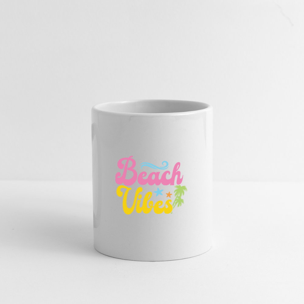 Summer Vibes - Beach Vibes Coffee Mug White - white