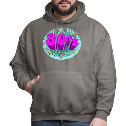 Back to the 80's - 80's Style - Hoodie - asphalt gray